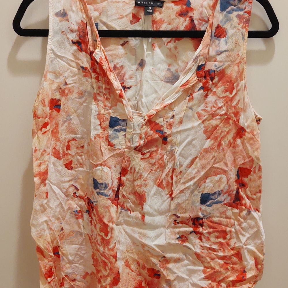 Pink Floral Tank